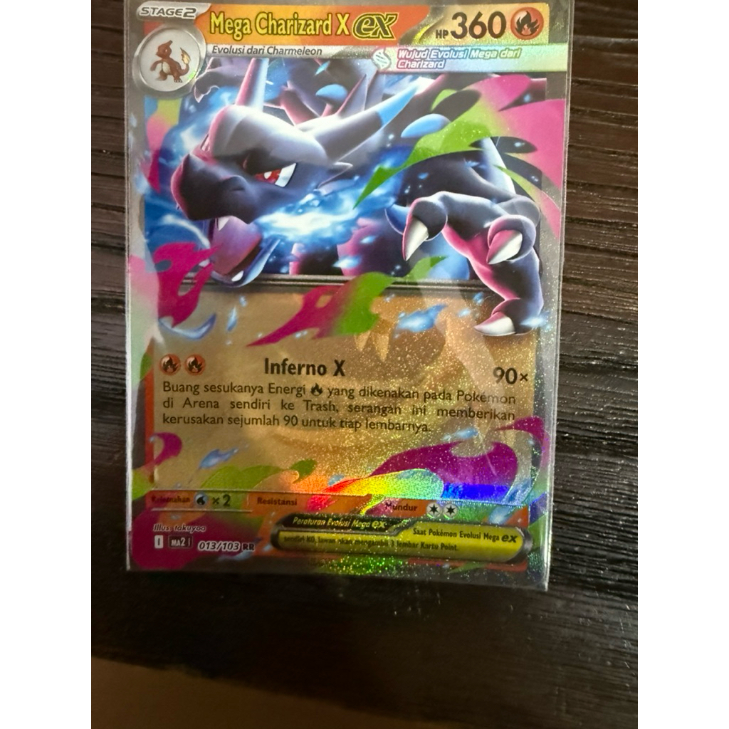 MEGA CHARIZARD X EX RR