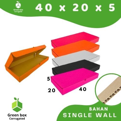 Kardus Pizza 40x20x5 LD Kardus Hampers Box Keyboard Dus Karton Kotak Kemasan Kue Baju Tas