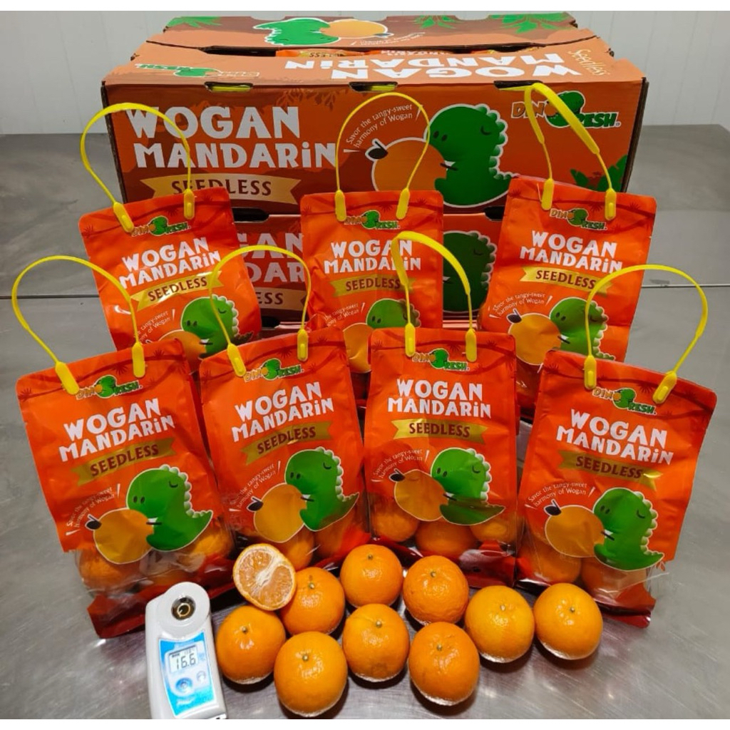 Jeruk Wogan Mandarin Seedless / Jeruk Wogan Mandarin Manis Tanpa Biji / Pack