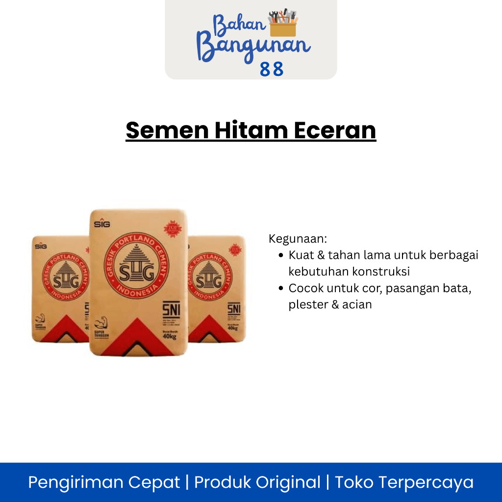 Semen Hitam Eceran (Semen Gresik)