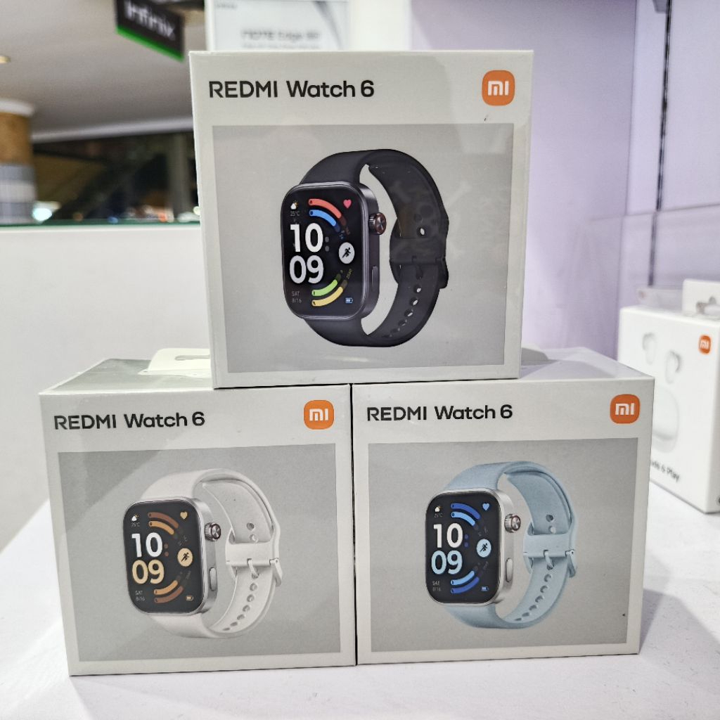 Xiaomi Redmi Watch 6 Smartwatch - Bergaransi Resmi Xiaomi Indonesia