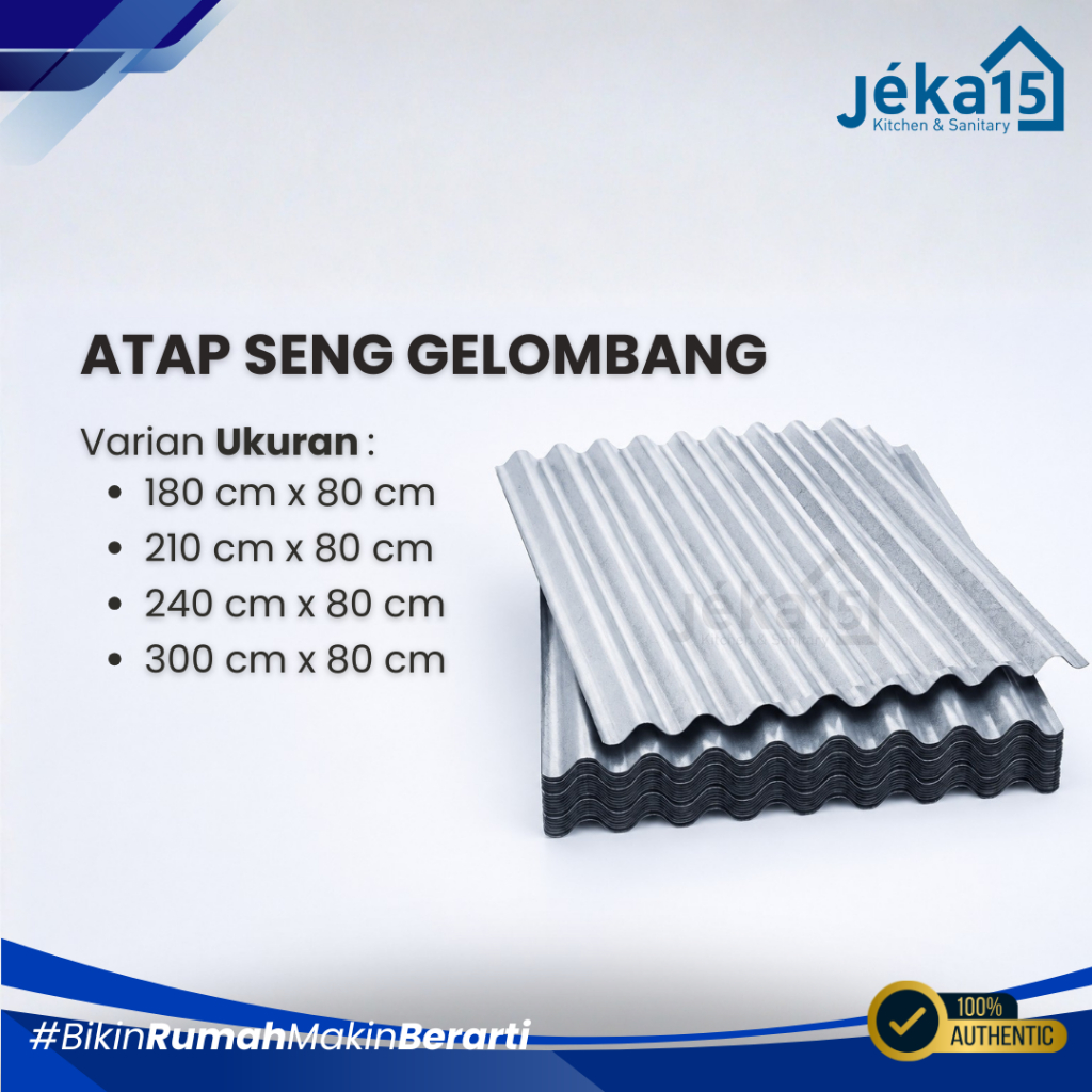 JEKA15 - SENG ATAP GELOMBANG/ SENG GELOMBANG