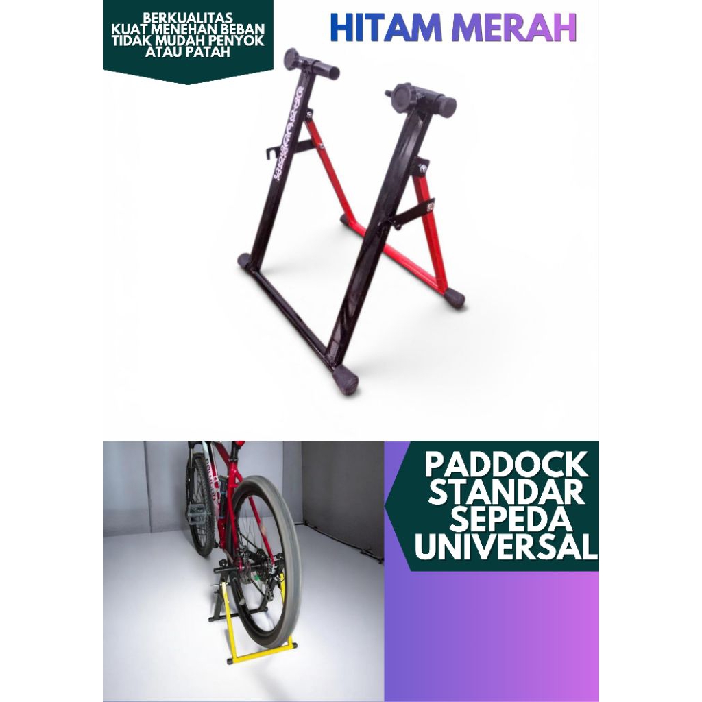 PADDOCK STANDAR SEPEDA GUNUNG (MTB), SEPEDA BALAP, SEPEDA LIPAT, SEPEDA KOTA, SEPEDA MINIO, DAN SEPE