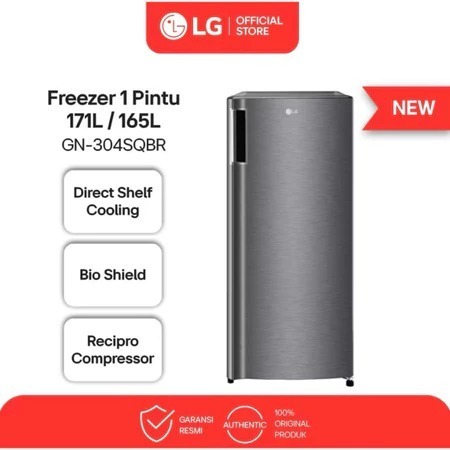 LG Freezer 1 Pintu  GN-304SQBR