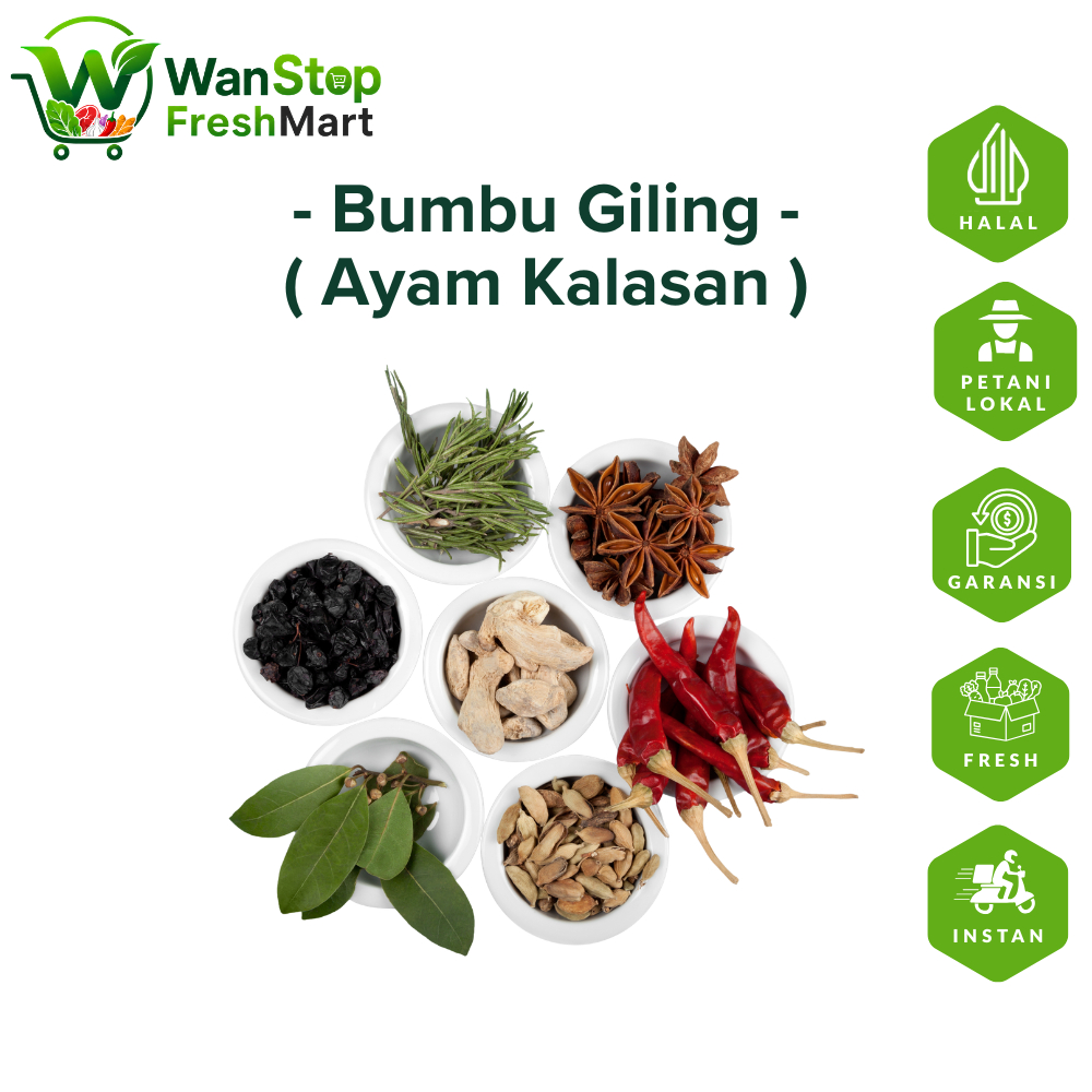 BUMBU GILING [ AYAM KALASAN ] | WANSTOP FRESHMART