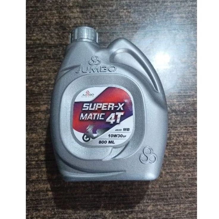 oli mesin jumbo super x matic 4t