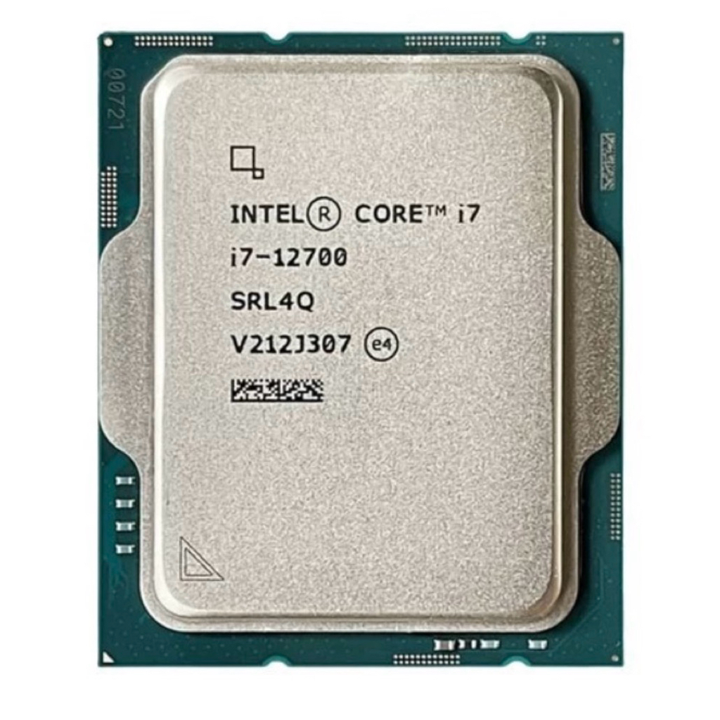 Processor Intel Core i7-12700 dan 12700F 12th Gen LGA1700(Bekas)