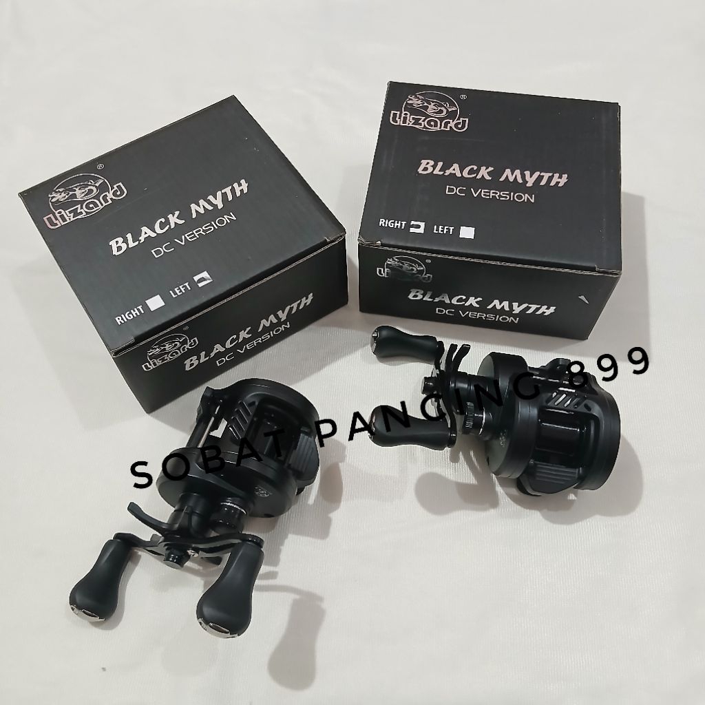 Reel pancing OH Lizard black myth DC/ reel OH dengan suara zinh yang nyaring