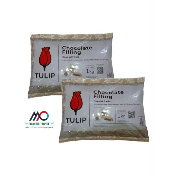 TULIP CHOCOLATE FILLING (1Kg) Coklat Filling Tulip