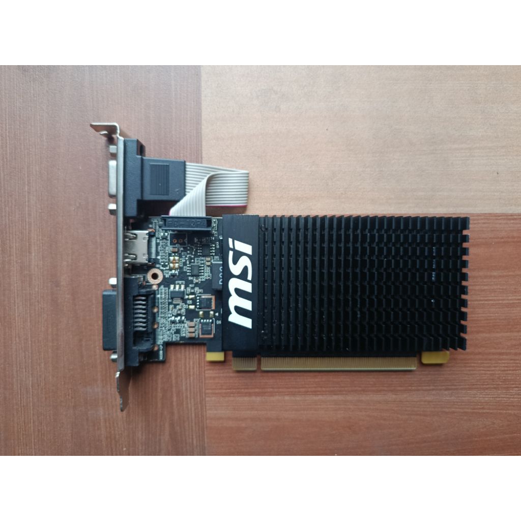 vga card low profile hemat listrik MSI gt710 DDR3 ORI