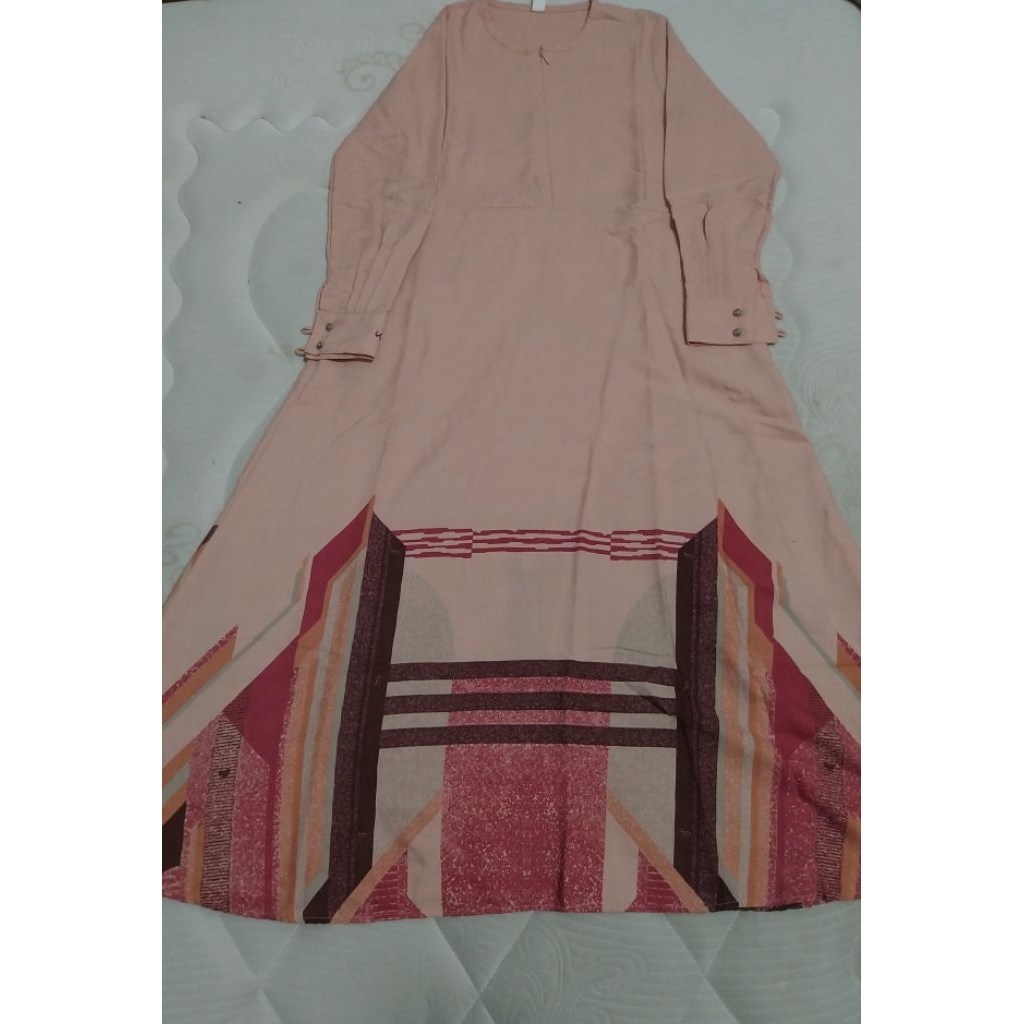Gamis cewek rabbani preloved 022