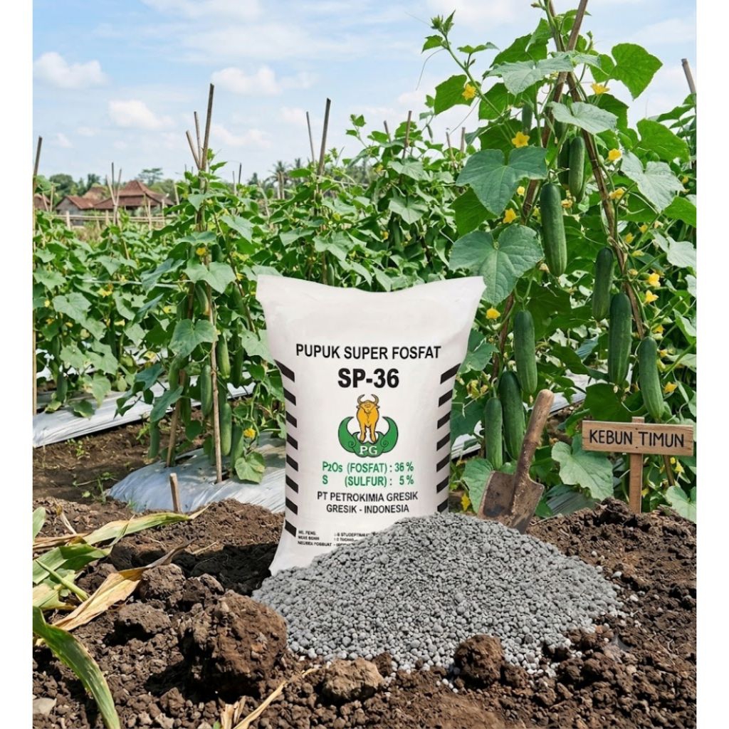 Pupuk Fosfor TSP SP36 1 kg - Tingkatkan Produksi Tanaman dengan Fosfor Tinggi