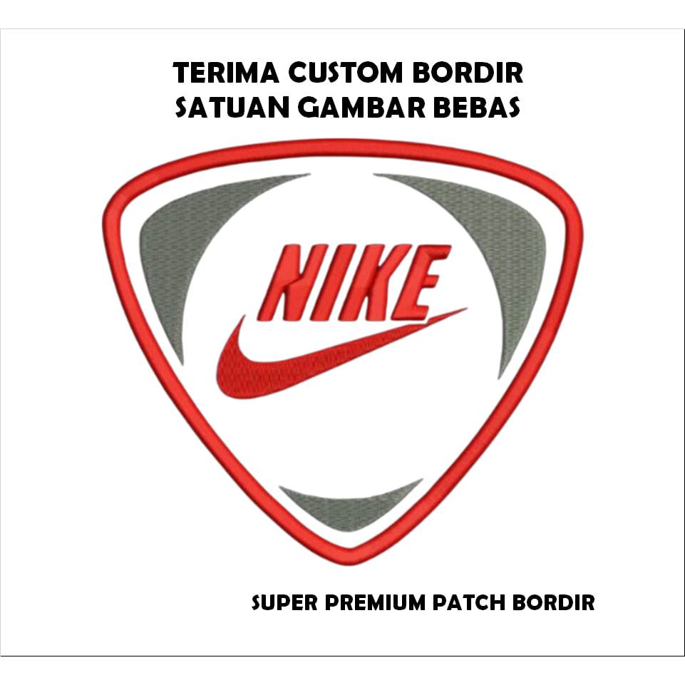 014 EMBLEM PATCH BORDIR LOGO NIKE - CUSTOM BORDIR SUMEDANG