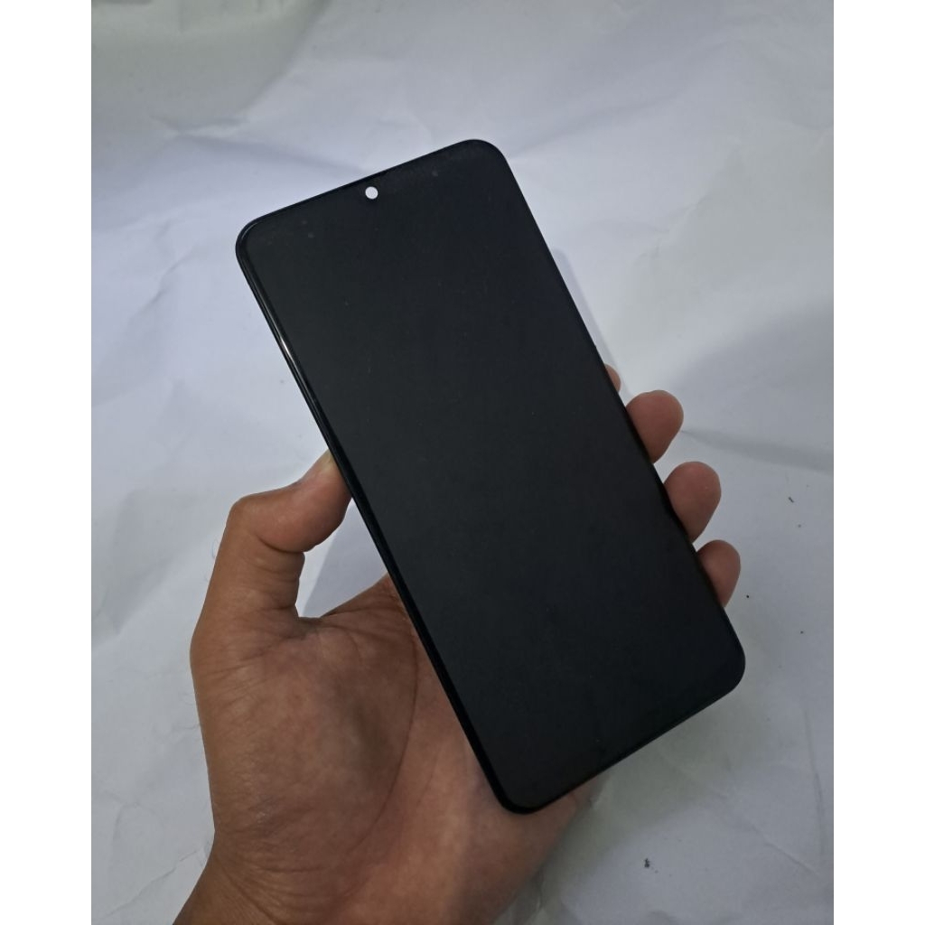 LCD ORI copotan REDMI 13c+tatakan mesin+konektor+Speaker atas/bawah