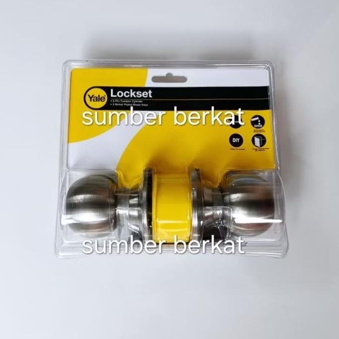 Kunci bulat yale vca 5127 us23d , kunci bulat yale vca 5127 us 32d , kunci kamar mandi yale , kunci 