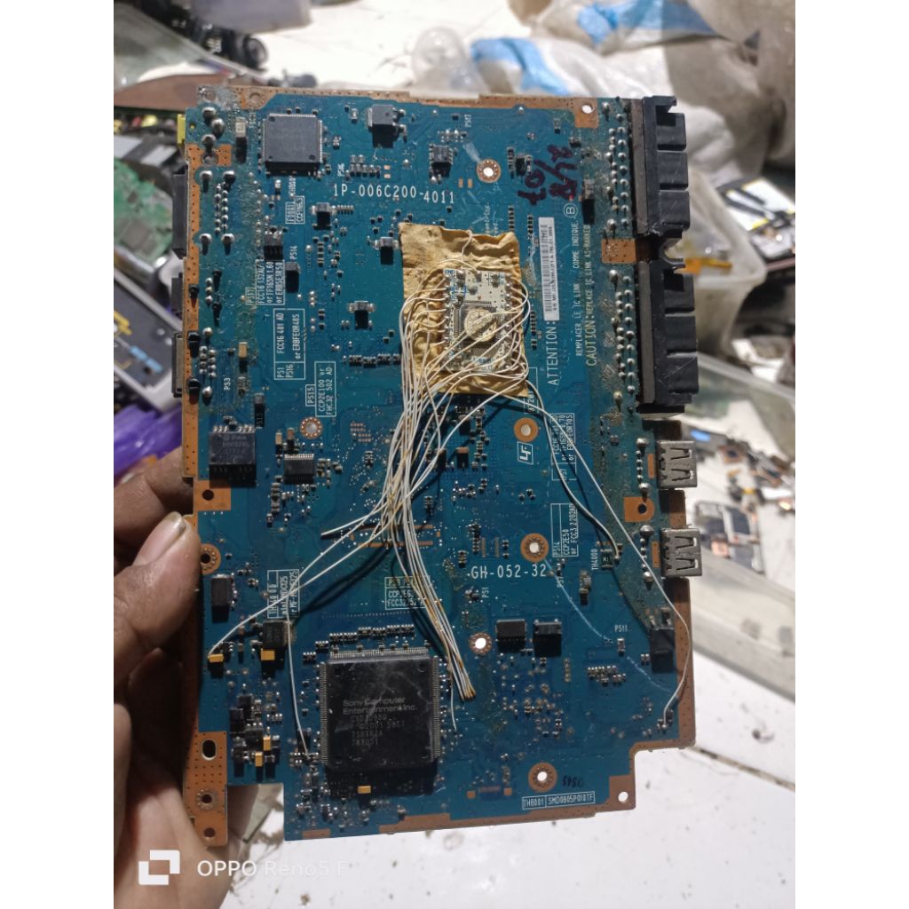 mainboard PS 2 slime cocok untuk bahan leburan