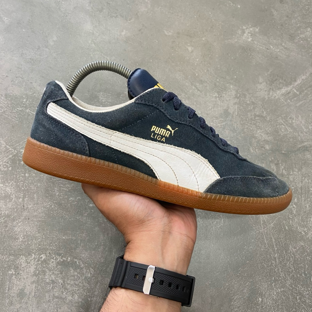 [Size 41] Puma Super Liga OG ‘Navy’ (356999-09) Second Original Kondisi Mulus No Minus. Harga Baruny