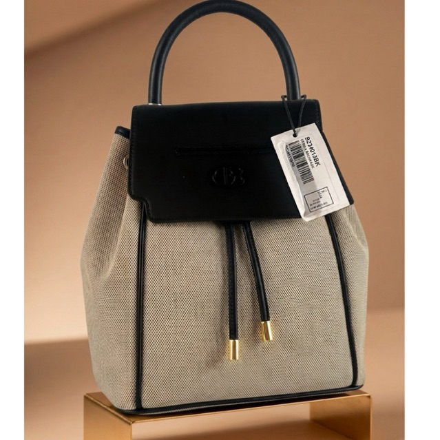 NEW Tas Wanita Obermain Camila Backpack in Beige Tas Punggung Wanita Tas Kerja Tas Kuliah Ransel Wan