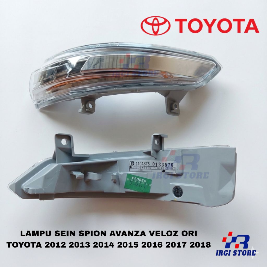 LAMPU SEIN SPION AVANZA VELOZ ORI TOYOTA 2012 2013 2014 2015 2016 2017 2018 lampu sein lavanza veloz