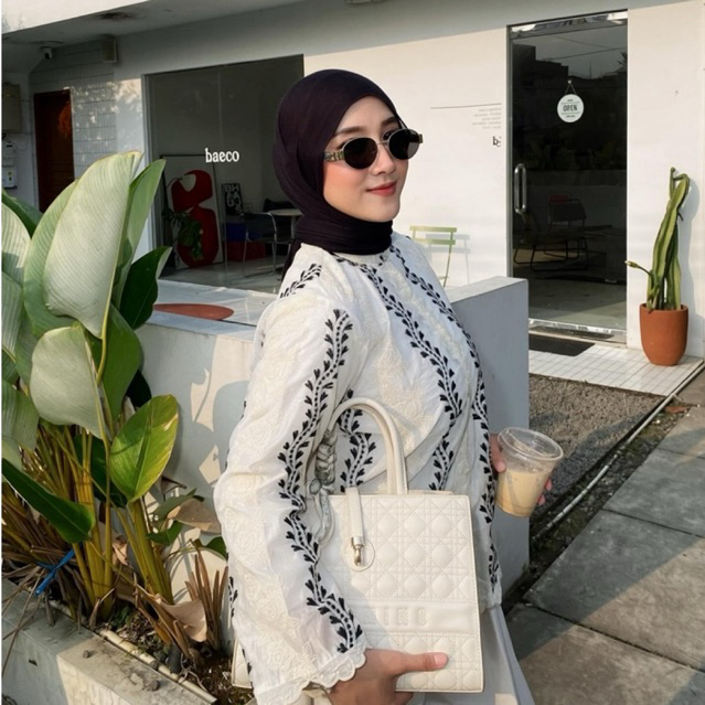 Elora  Blouse | Baju embordery  Kondangan | Blouse Kondangan | Blouse Embroidery