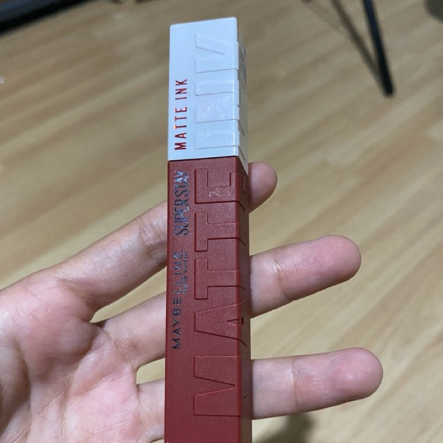 Maybelline matte ink 335 hustler (preloved baru)