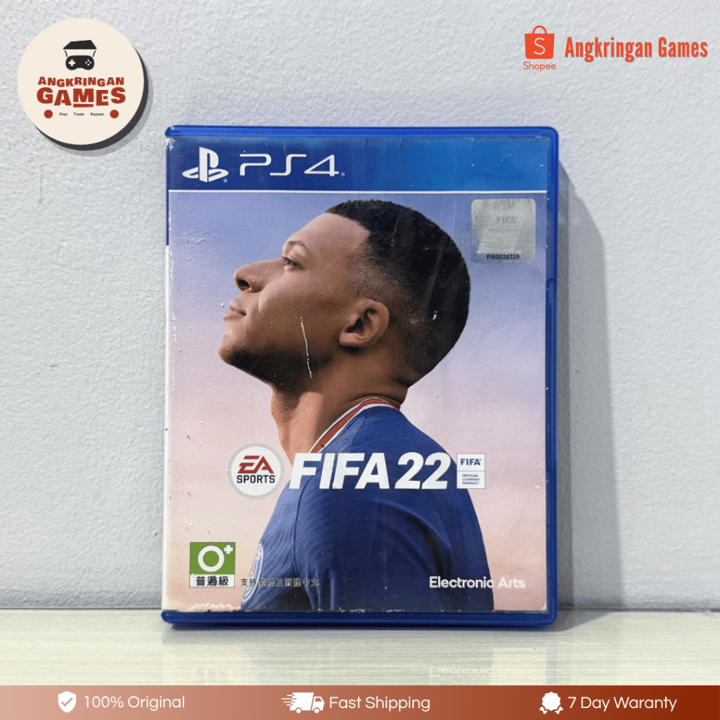 BD Kaset FIFA 22 PS4 Second Bekas Original | Game Bola Musim 2022 FIFA22 PlayStation