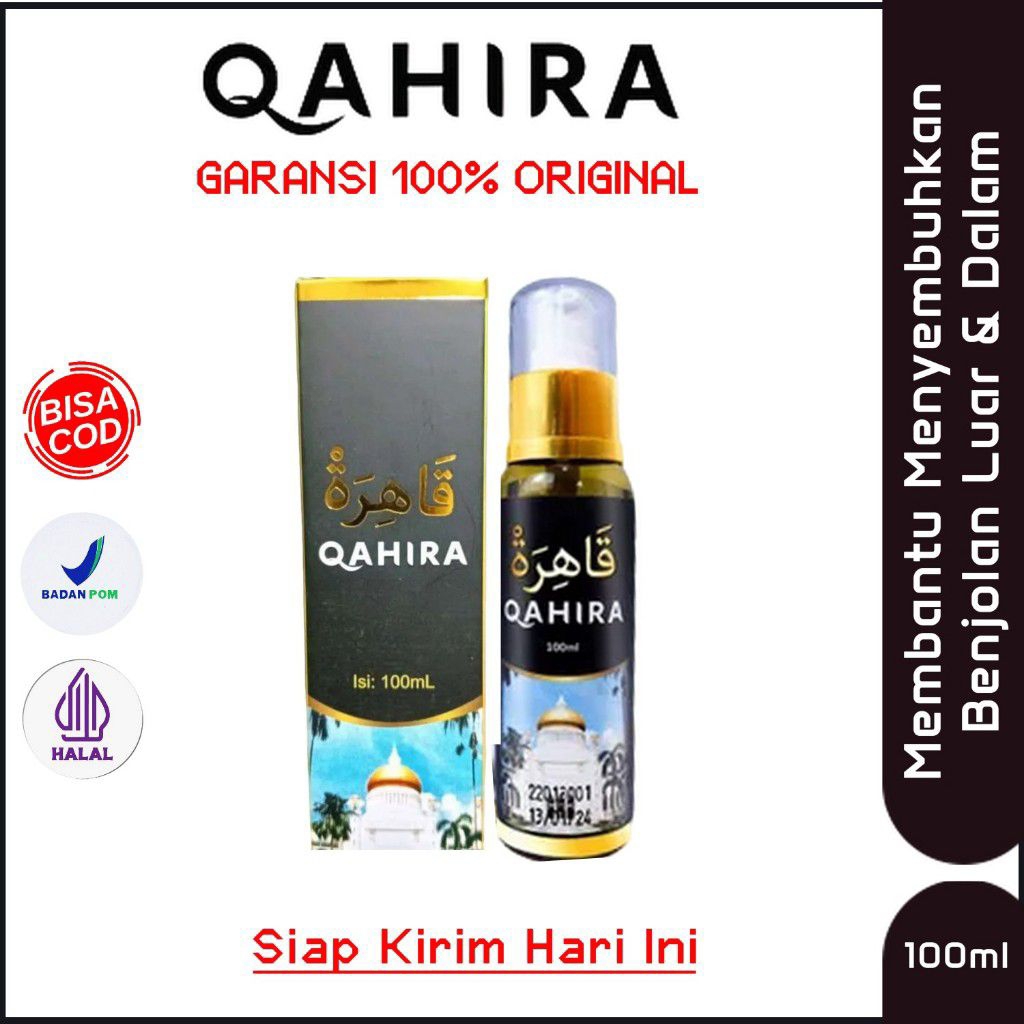 QAHIRA - Herbal Benjolan Tubuh, Lipoma & Kista Tanpa Operasi Original BPOM Qahira