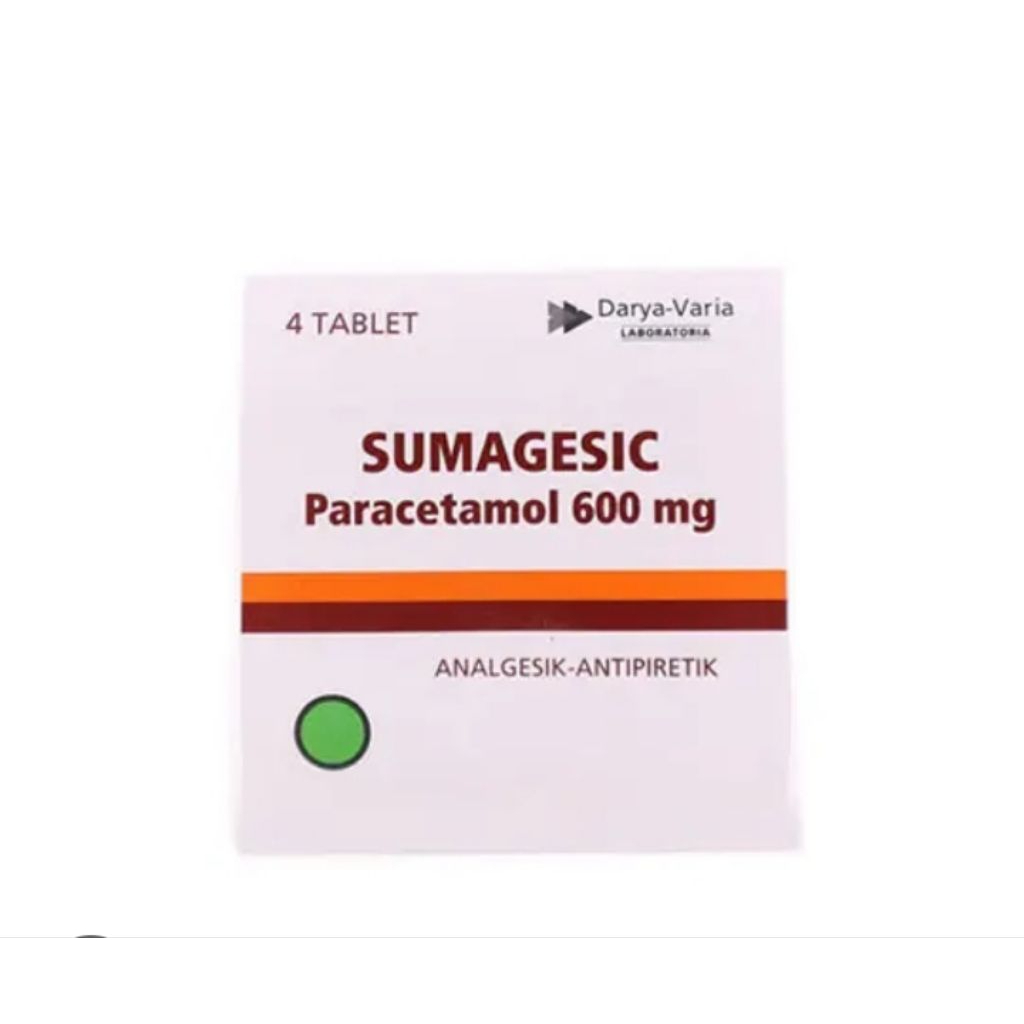 SUMAGESIC PARACETAMOL 600 MG