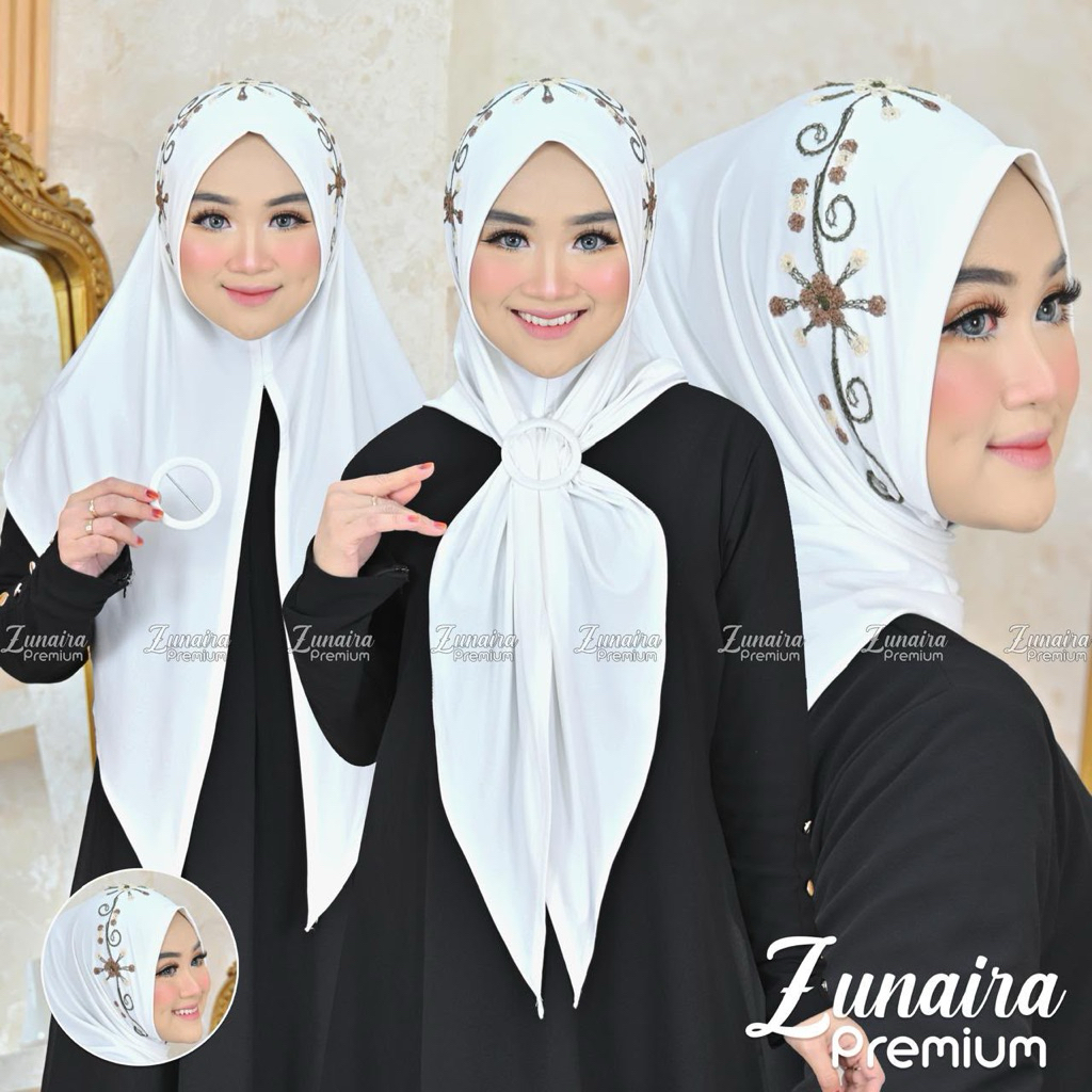 HIJAB SEGITIGA INSTAN JERSEY PREMIUM SULAM