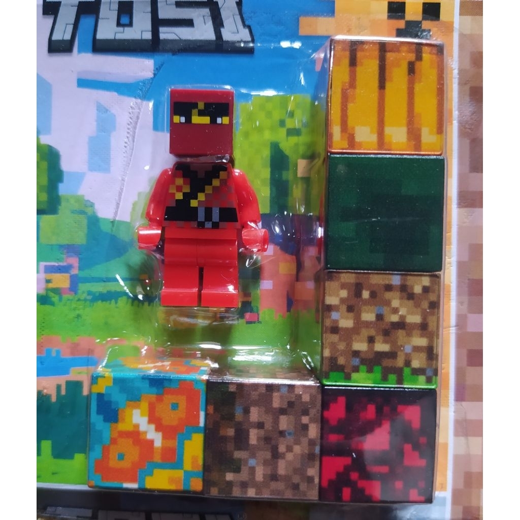 lego minecraft magnet