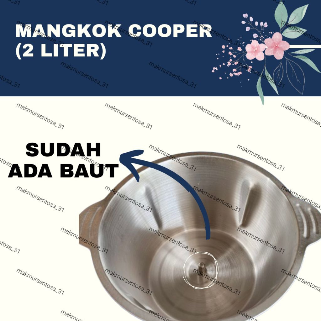Mangkok gelas blender cooper kapsul, mangkok stainless