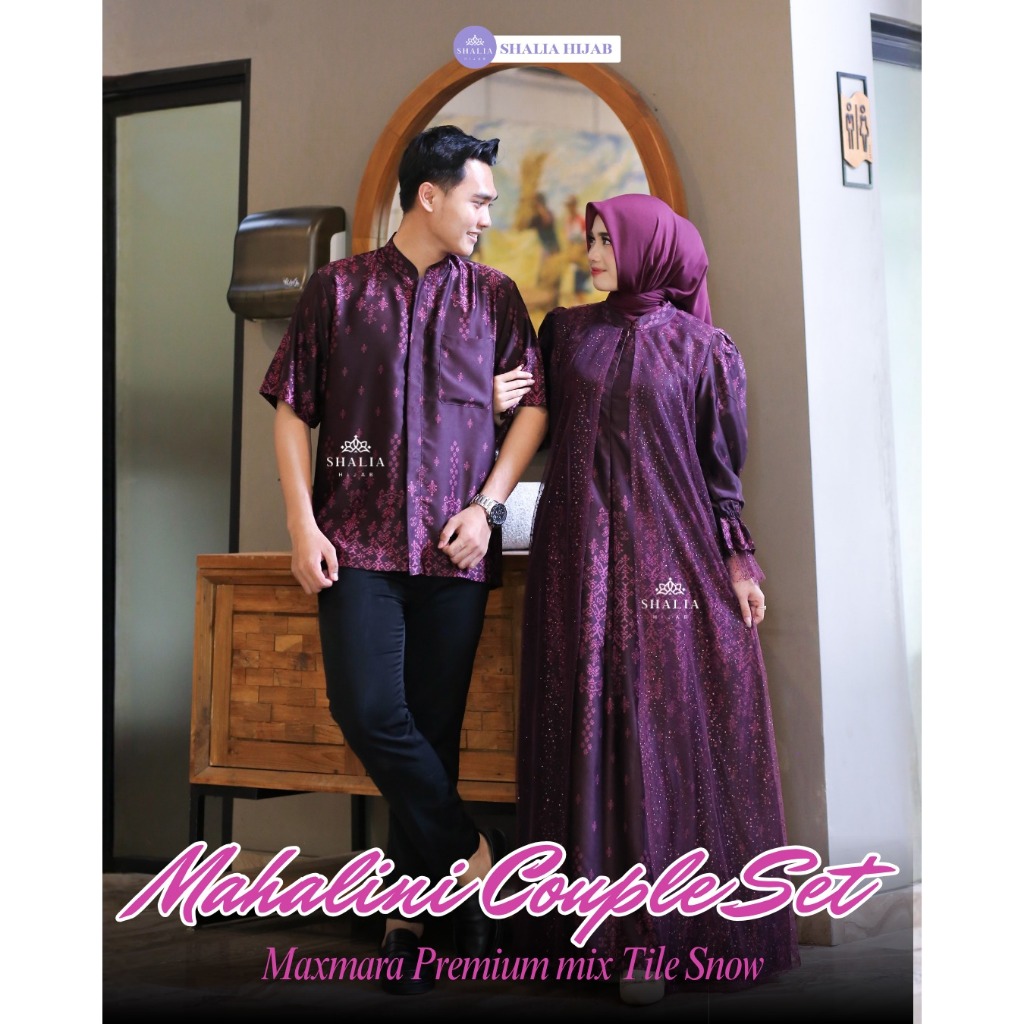 Shalia Hijab | MAHALINI DRESS LUXURY PREMIUM | Gamis Premium BUSUI Muslim Kondangan | Gamis Lebaran 