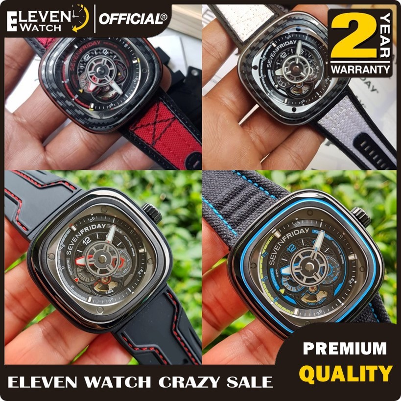 [Promo] Jam Tangan Pria Seven Friday / SF P-Series P1B/01 P2/02 P3B/06 P3C/02 P3C07 P3C04 P3C03 P1C/