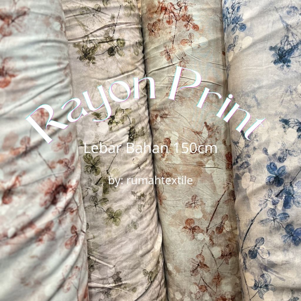 VISCOSE PRINT/VISCOSE MOTIF/VISCOSE MOTIF/KAIN RAYON/RAYON VISCOSE/VISCOSE/KAIN