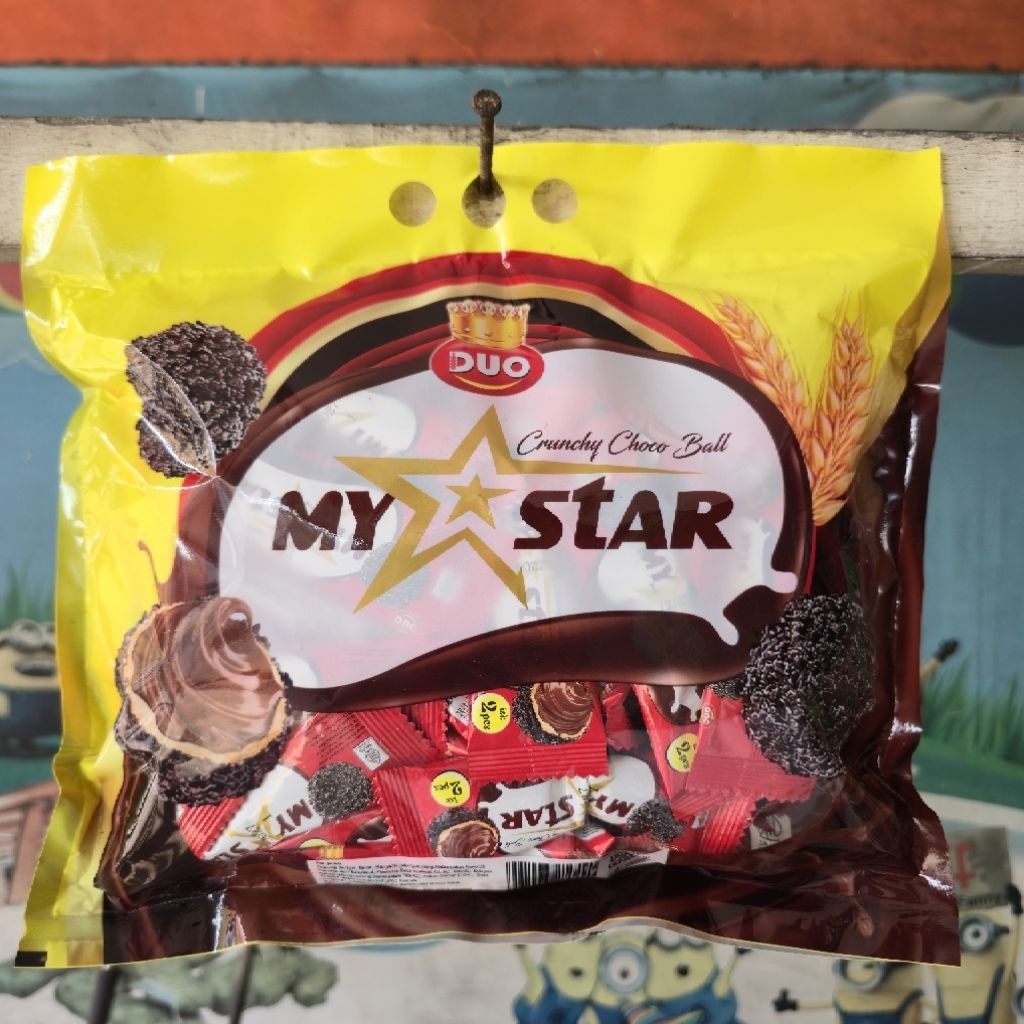DUO MY STAR CRUNCHY CHOCO BALL SOES KERING