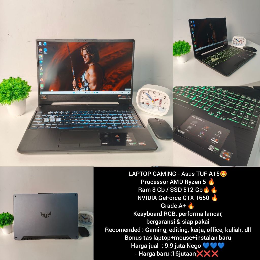 ASUS TUF A15 15 INCH GAMING