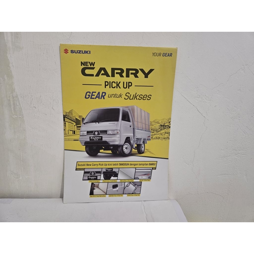 brosur katalog mobil suzuki carry 2017 leaflet
