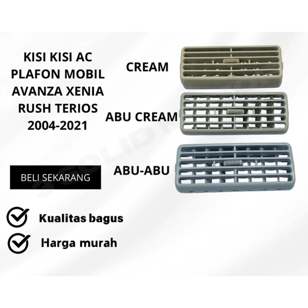 Kisi Kisi AC Plafon Mobil Avanza Xenia Rush Terios 2004-2021