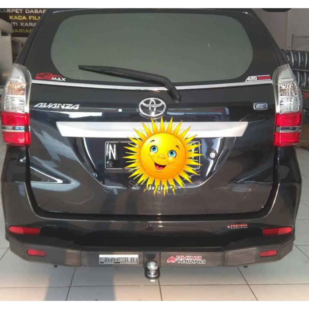 Towing pengaman bemper bumper belakang mobil toyota avanza 2012 sampai 2020 up model rhino