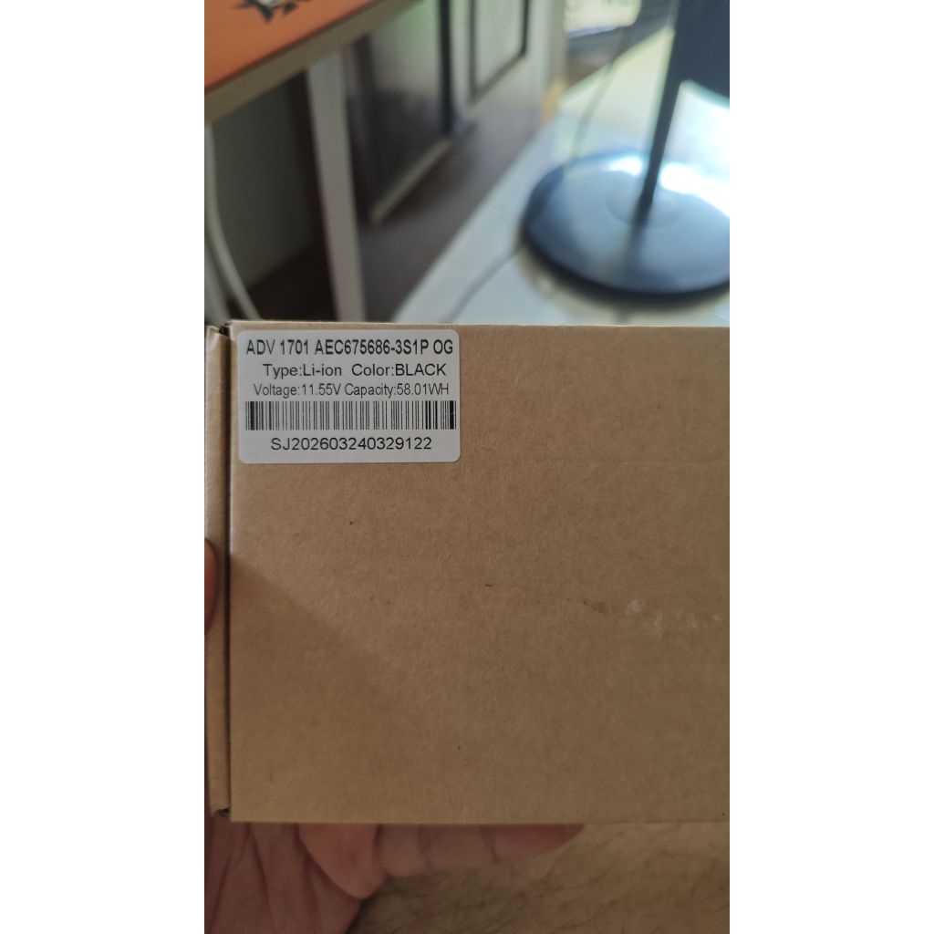 Baterai laptop advan workplus