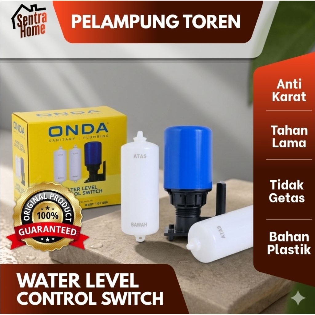 SENTRAHOME - ONDA Water Level Control Switch Otomatis Tandon Air Jakarta