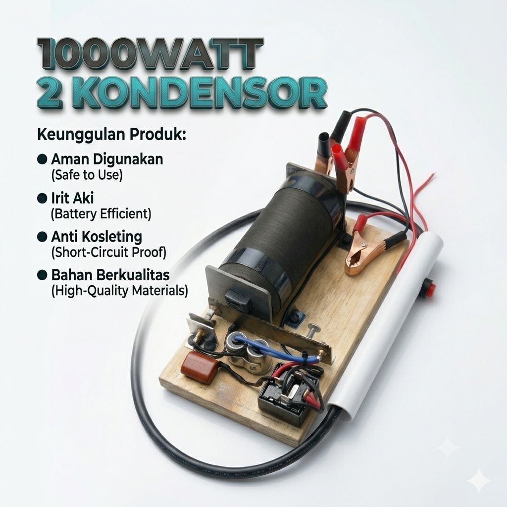 (COD) Inverter Platina 1000watt Standar inverter platina baja widia