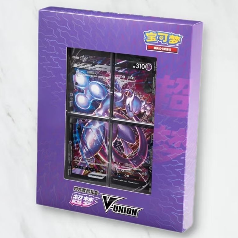Booster Box Kartu TCG Pokemon Mewtwo V Union Chinese