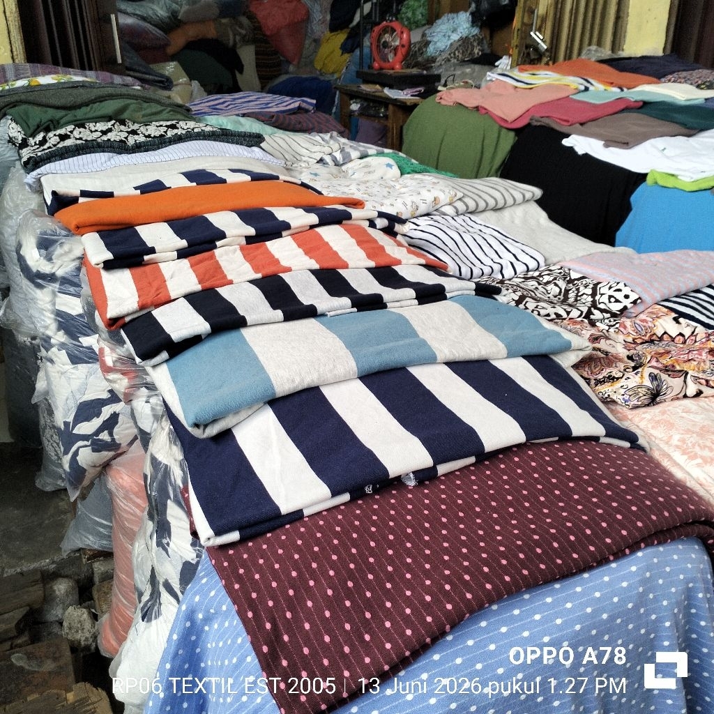 HARGA/0,5 M | BAHAN KAOS WAFFLE KNIT PREMIUM | KAIN KAOS WAFFLE UNIQLO | KAIN WAFFLE MOTIF