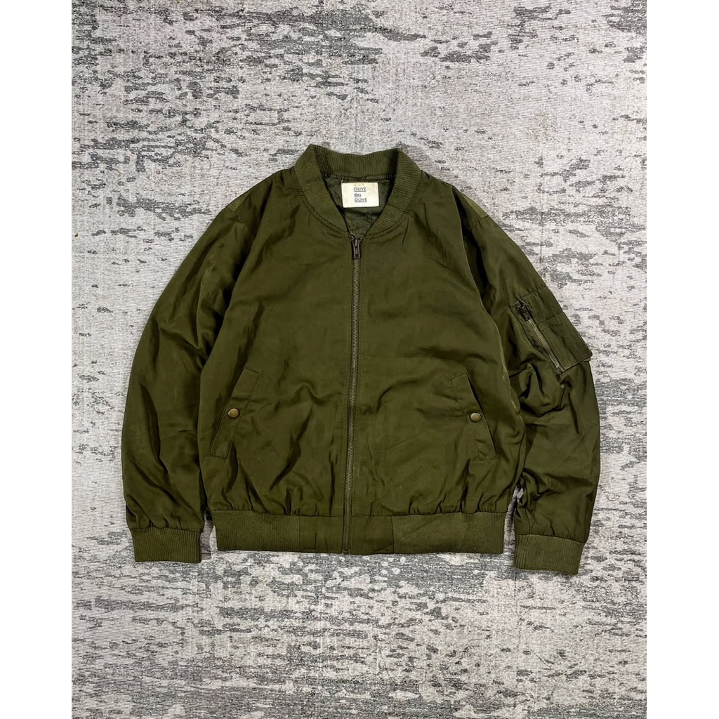 olive des olive bomber jacket