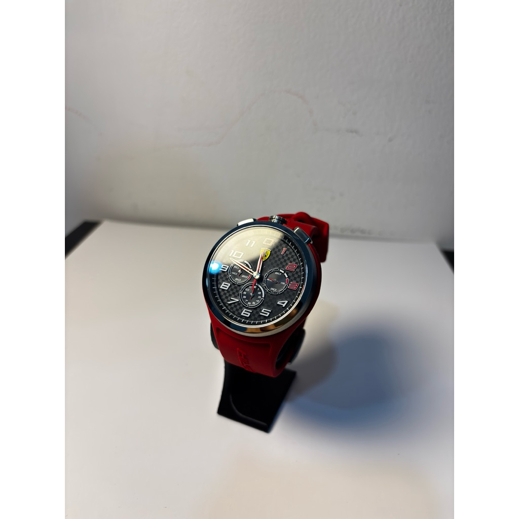 Jam SCUDERİA FERRARİ BULLHEAD RACE SPORTS Quartz EDiTiON Pre-loved/Second