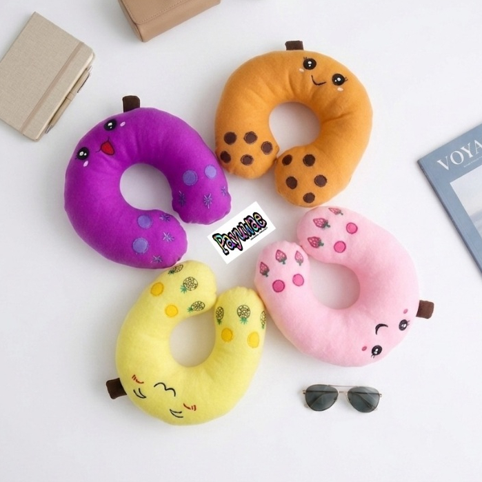 Bantal Leher Boneka Boba Bordir Bukan Sablon Kain Halus