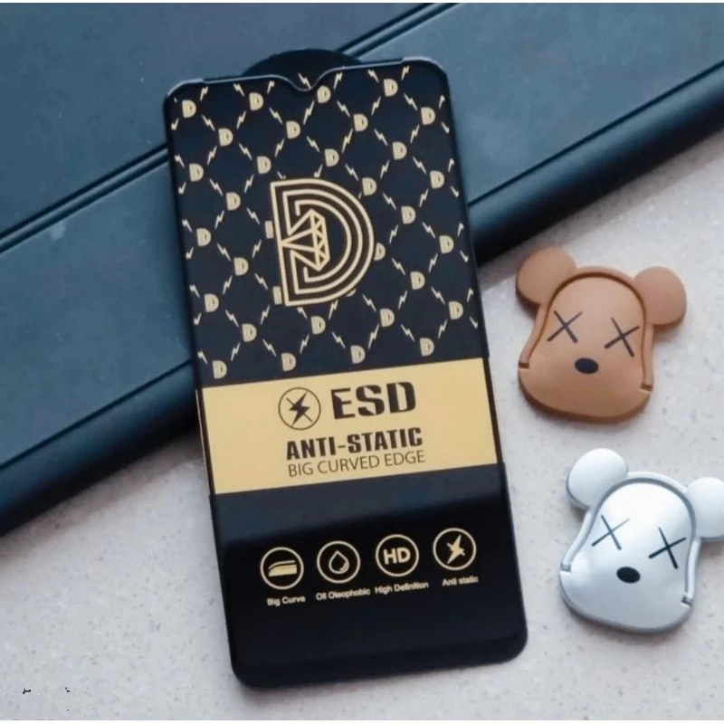 Anti Gores Kaca Bening ESD Statik / Tempered Glass Anti Static Vivo Y12 Y17 Y15 Y20 Y20S Y12S Y15S Y