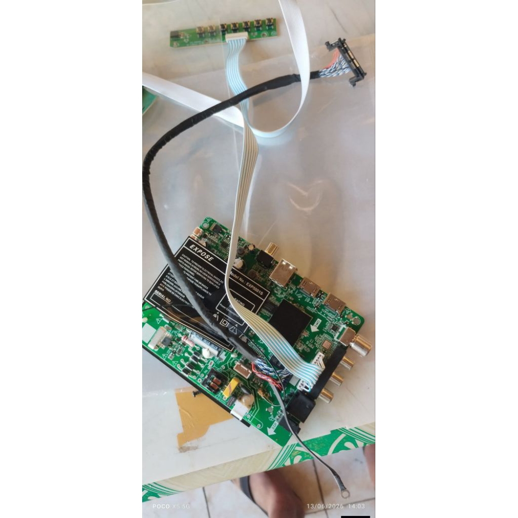 MB maderboard mainboard modul mesin tv led EXPOSE EXP5001S smart digital