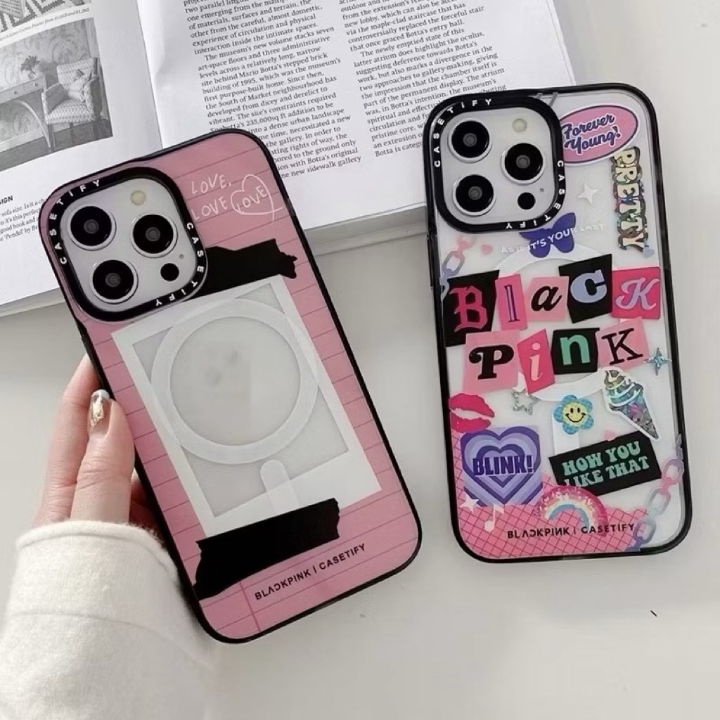 READY Casetify BLACKPINK Blink K-Pop Case Iphone 17 17Pro 17Promax 17Air 16 Promax 11 12 13 Pro Max 